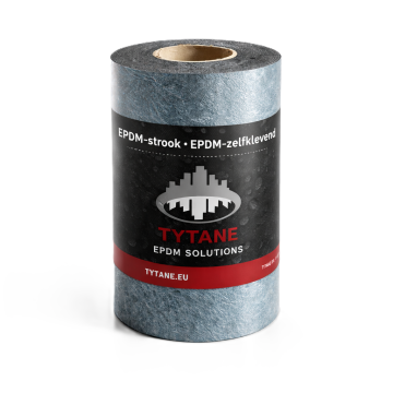 Zelfklevende EPDM strook 0,85 mm 10 cm breed rol 20 meter