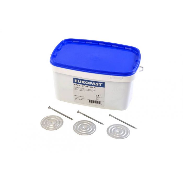 Combinatiepakket 5,0 x 50mm • voor PIR isolatie 30mm • 250 st. main product photo